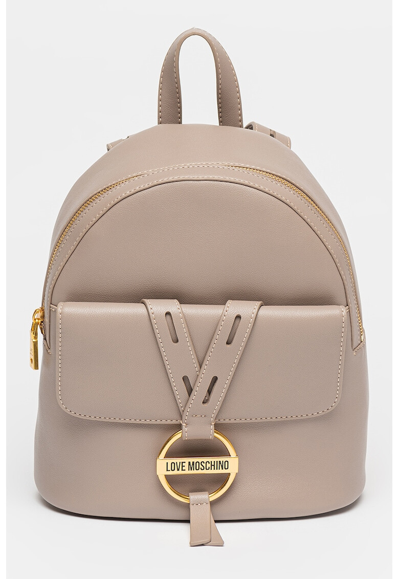 Love Moschino Rucsac din piele ecologica cu buzunar exterior - Pled.ro