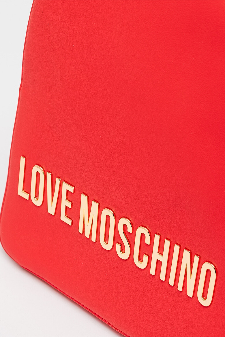 Love Moschino Rucsac din piele ecologica cu logo - Pled.ro