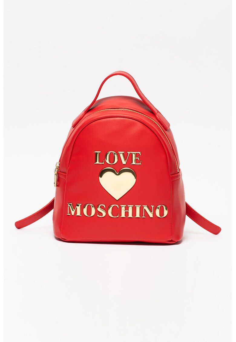 Love Moschino Rucsac din piele ecologica cu logo metalic - Pled.ro