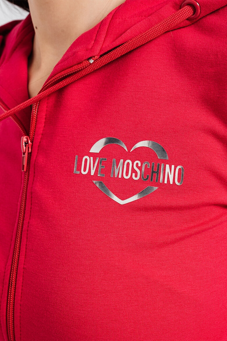 Love Moschino Trening cu fermoar si imprimeu logo - Pled.ro