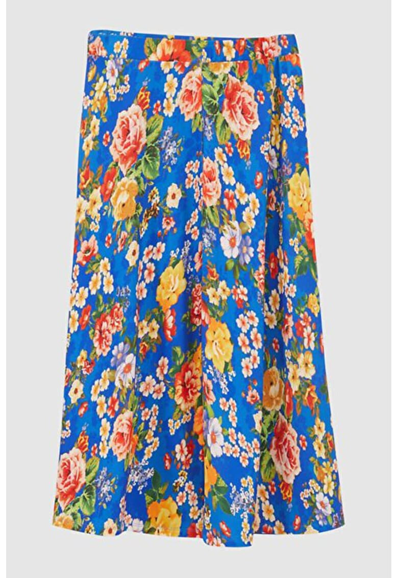 LTB Fusta midi cu model floral - Pled.ro