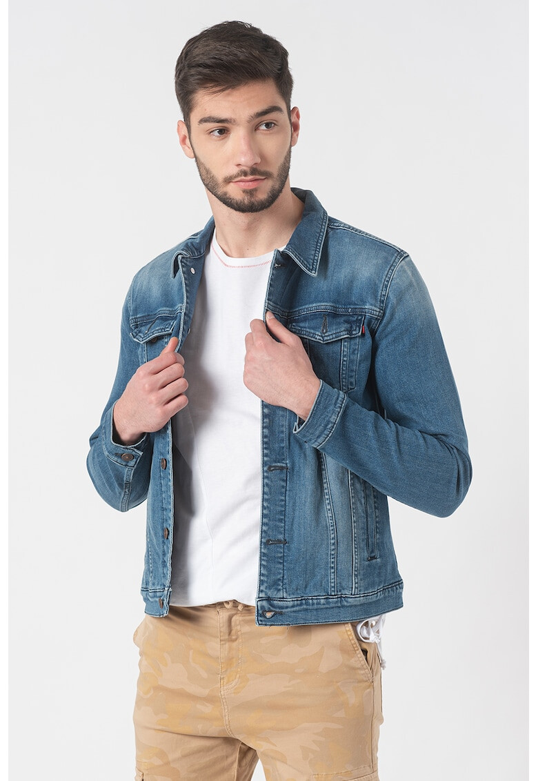 LTB Jacheta din denim cu 4 buzunare Santino - Pled.ro