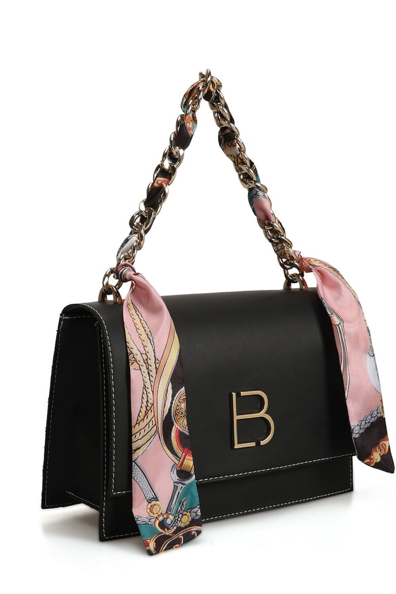 Lucky Bees Geanta crossbody de piele ecologica cu accesoriu esarfa - Pled.ro