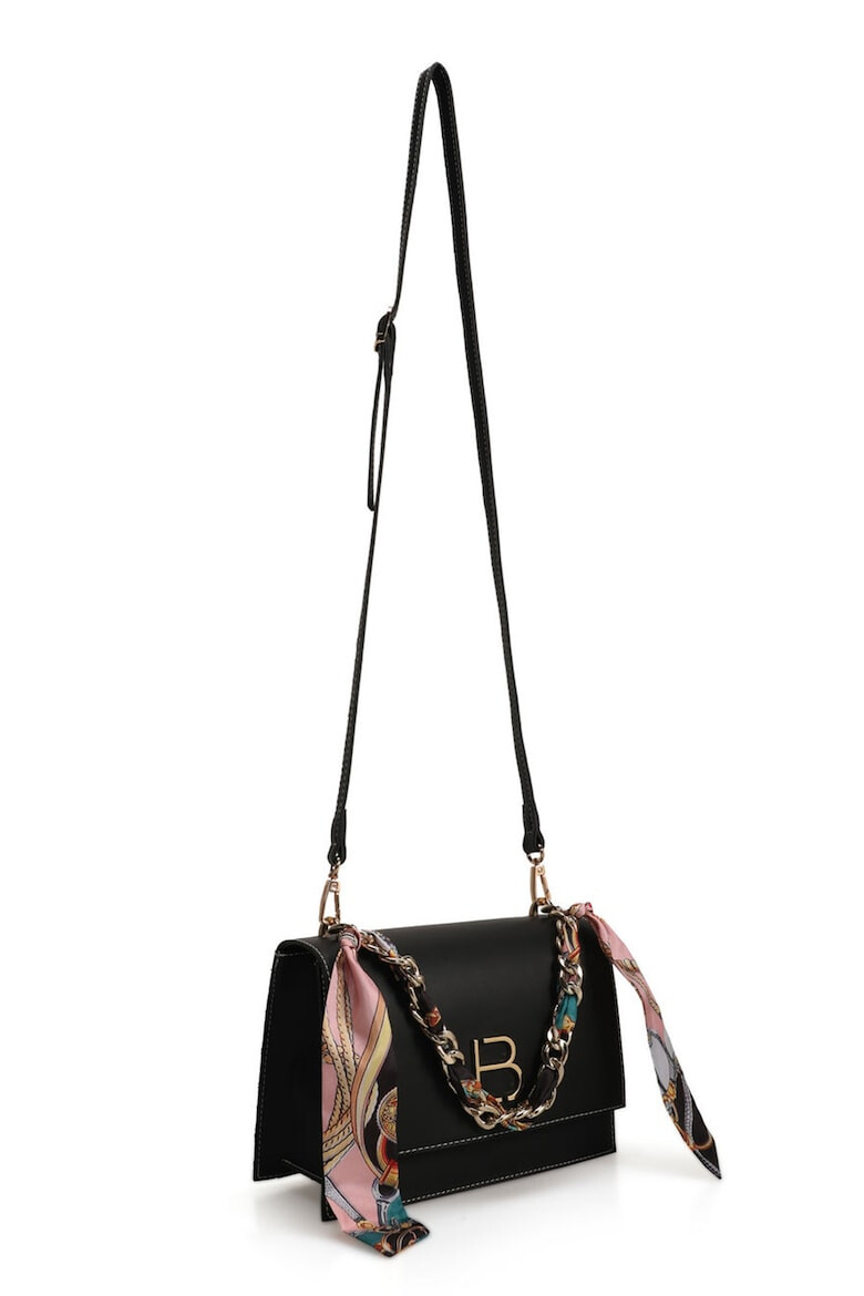 Lucky Bees Geanta crossbody de piele ecologica cu accesoriu esarfa - Pled.ro