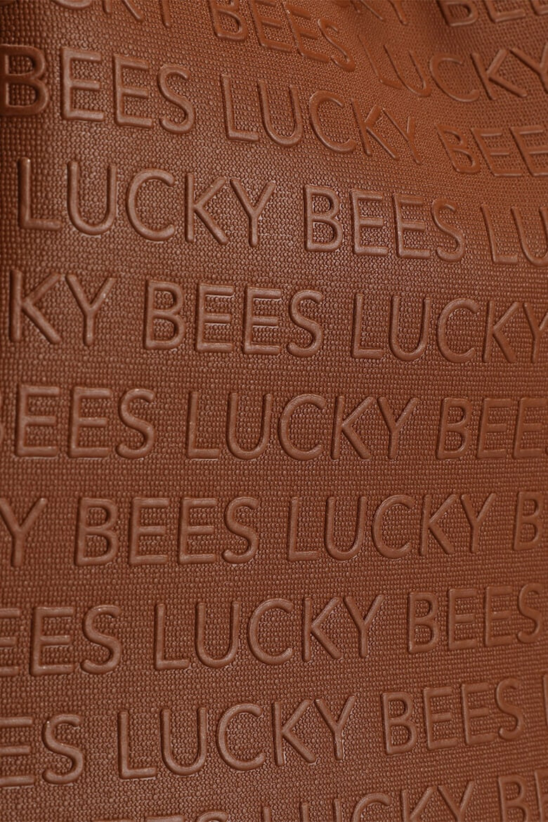 Lucky Bees Rucsac cu model logo in relief - Pled.ro