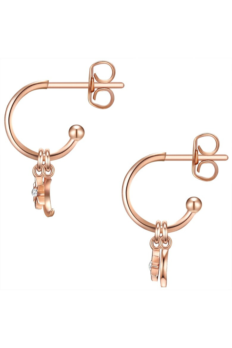 Lulu & Jane Cercei placati cu aur rose de 14K 32005 - Pled.ro