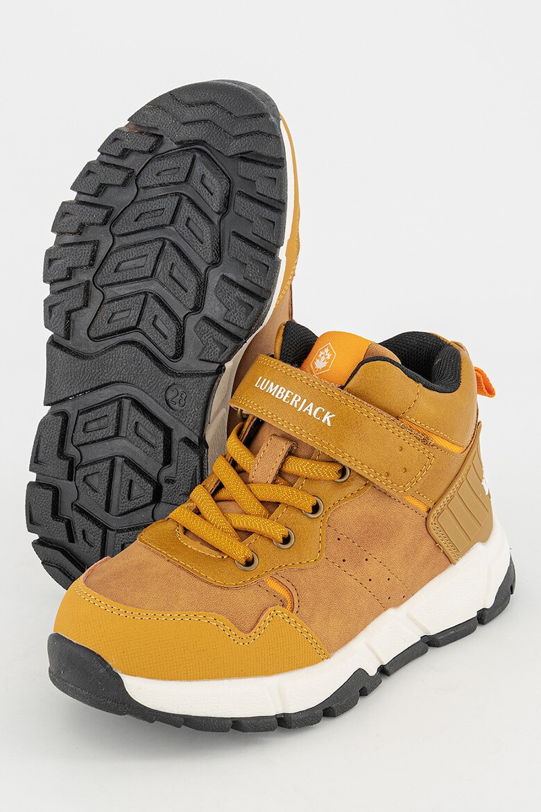 Lumberjack Ghete din piele ecologica cu banda velcro - Pled.ro