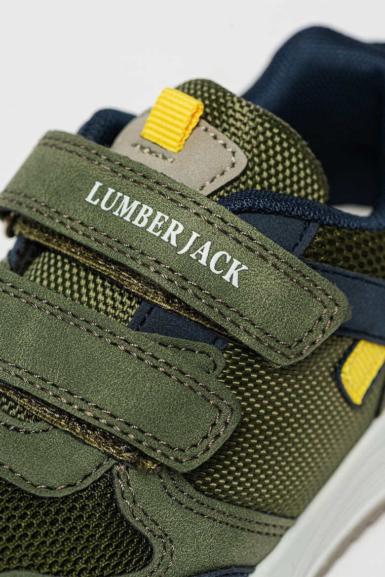 Lumberjack Tenisi cu inchidere velcro si insertii din plasa Planet - Pled.ro