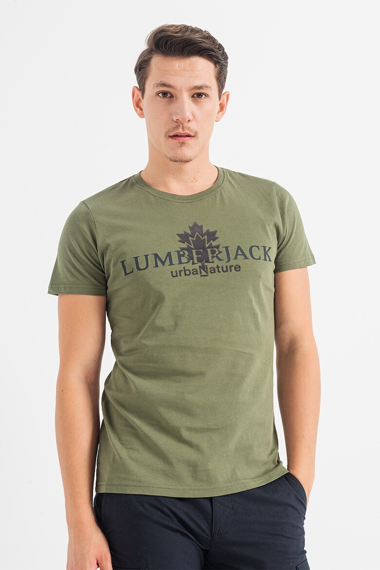 Lumberjack Tricou cu imprimeu logo pe piept - Pled.ro