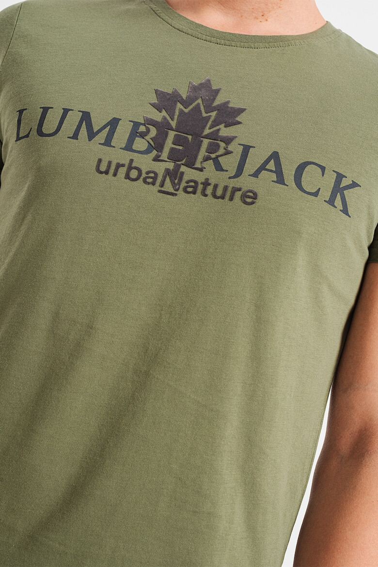 Lumberjack Tricou cu imprimeu logo pe piept - Pled.ro