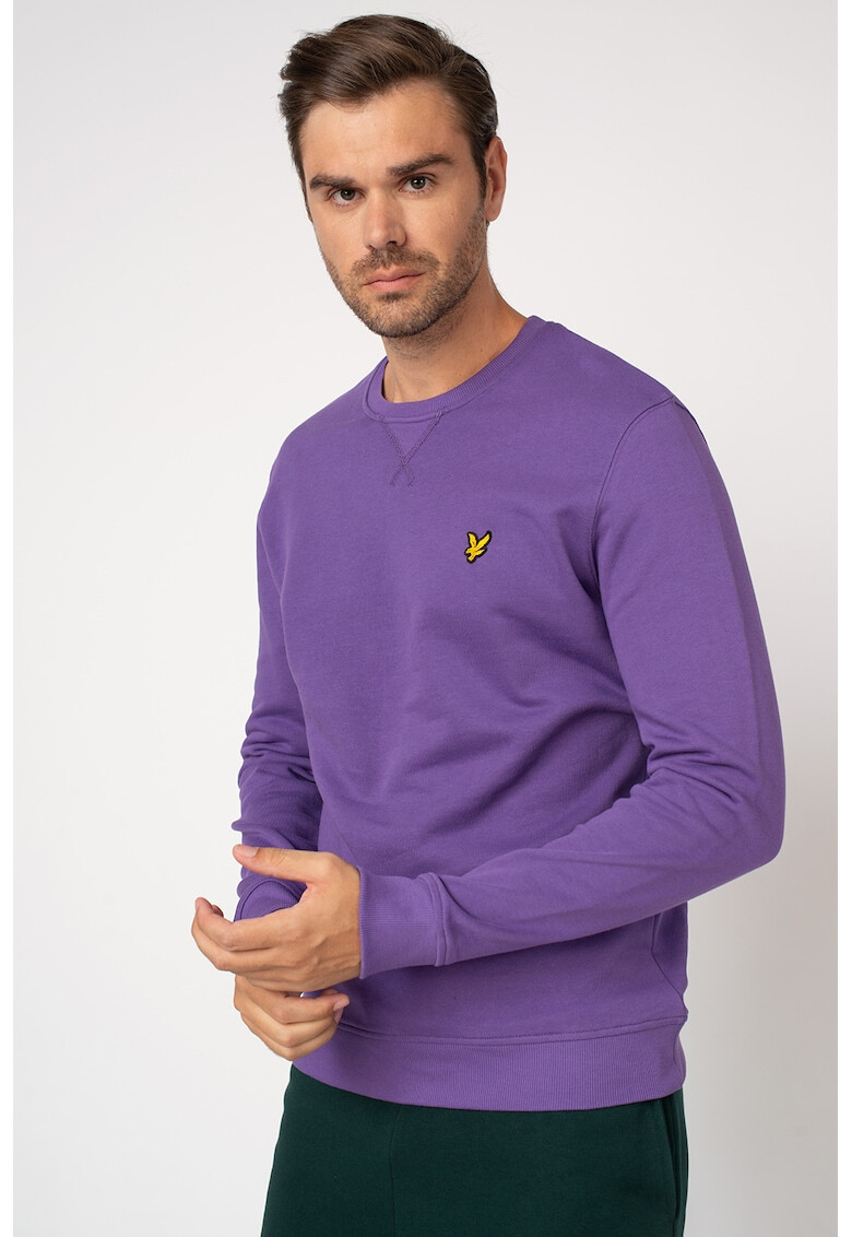 Lyle & Scott Bluza sport cu aplicatie logo discreta - Pled.ro