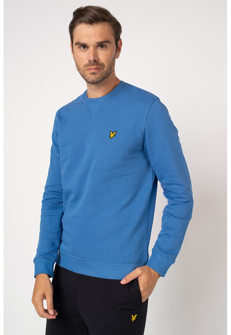 Lyle & Scott Bluza sport cu aplicatie logo discreta - Pled.ro