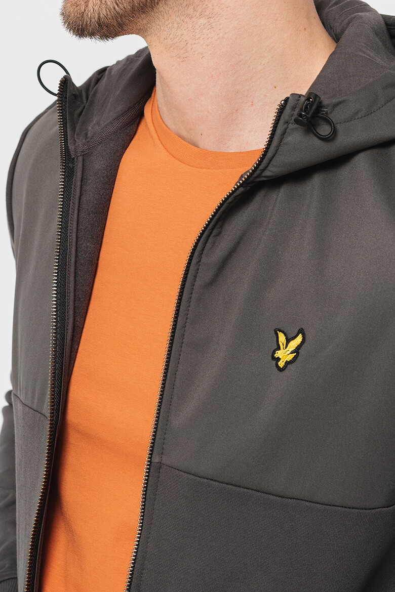 Lyle & Scott Hanorac cu fermoar si buzunare oblice - Pled.ro