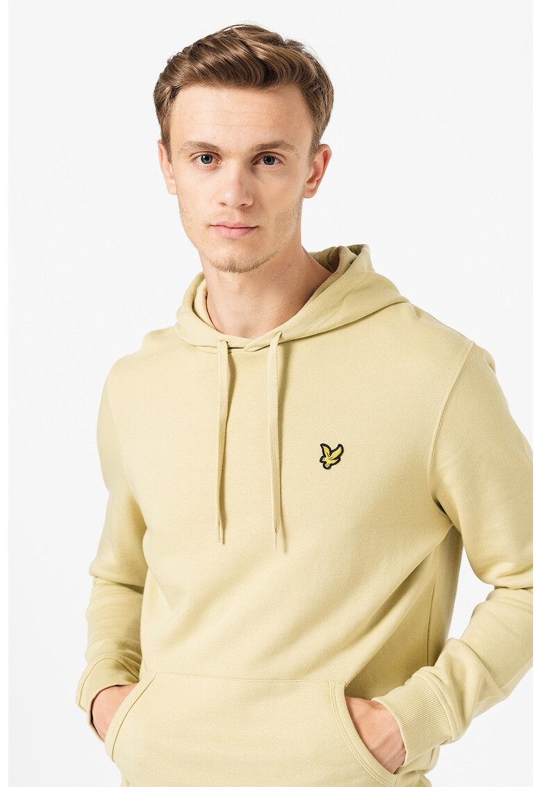 Lyle & Scott Hanorac de bumbac organic cu buzunar kangaroo - Pled.ro