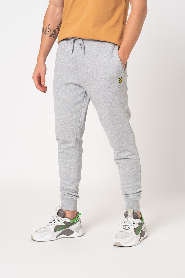 Lyle & Scott Pantaloni sport skinny din bumbac organic - Pled.ro