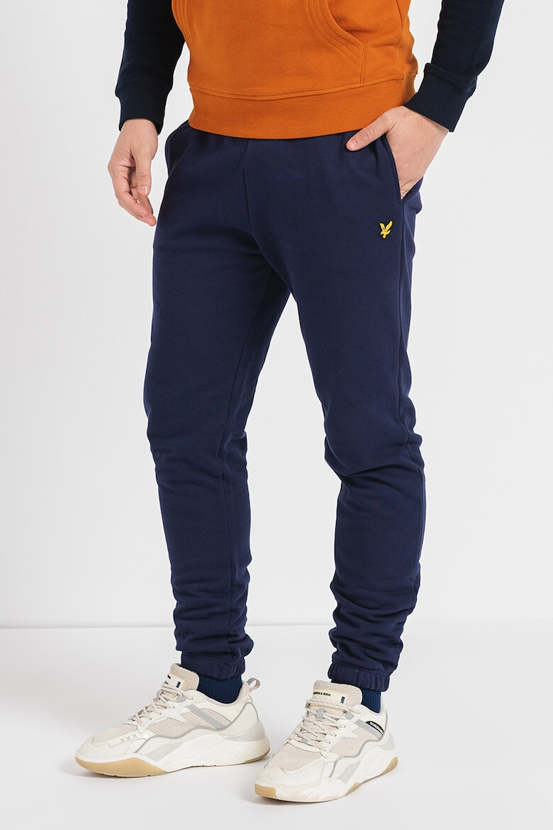 Lyle & Scott Pantaloni sport slim fit cu buzunare laterale - Pled.ro