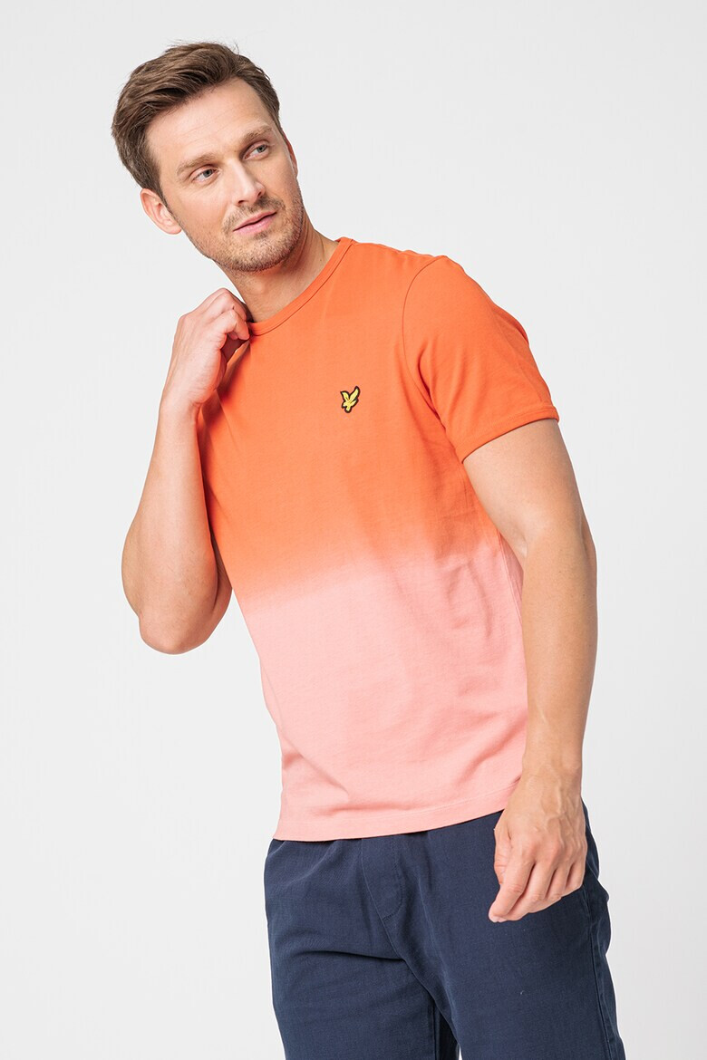 Lyle & Scott Tricou de bumbac in degrade - Pled.ro