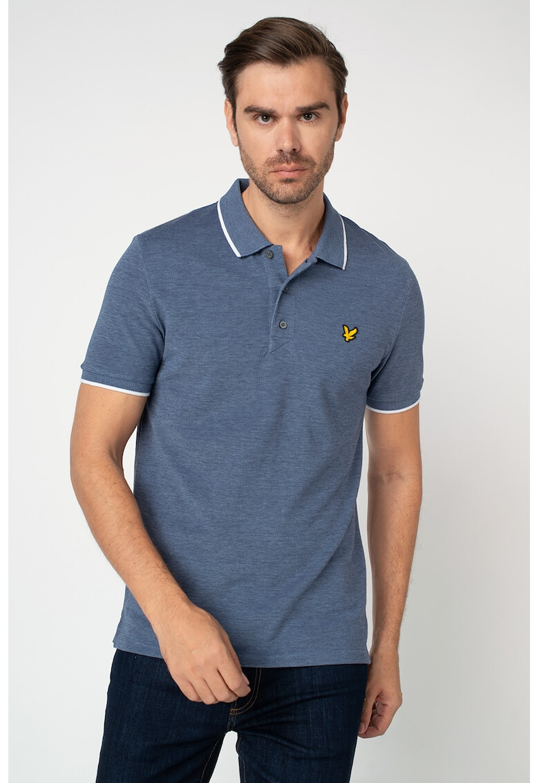 Lyle & Scott Tricou polo cu detalii contrastante - Pled.ro