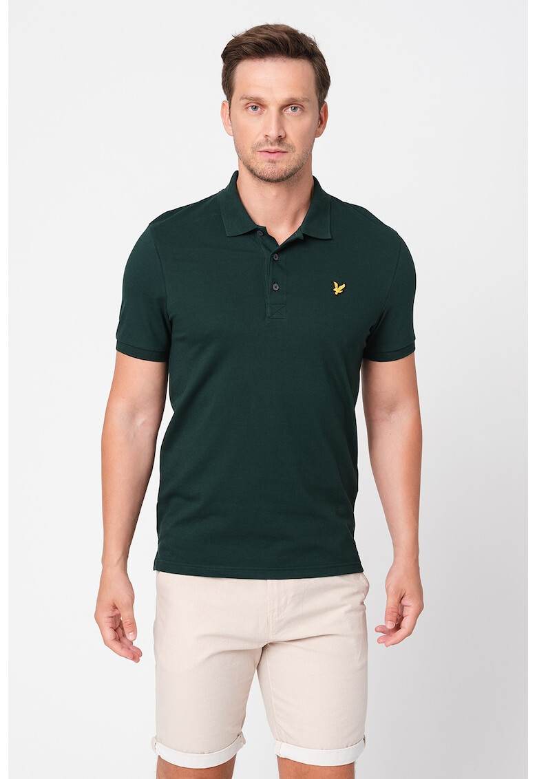 Lyle & Scott Tricou polo din material pique - Pled.ro