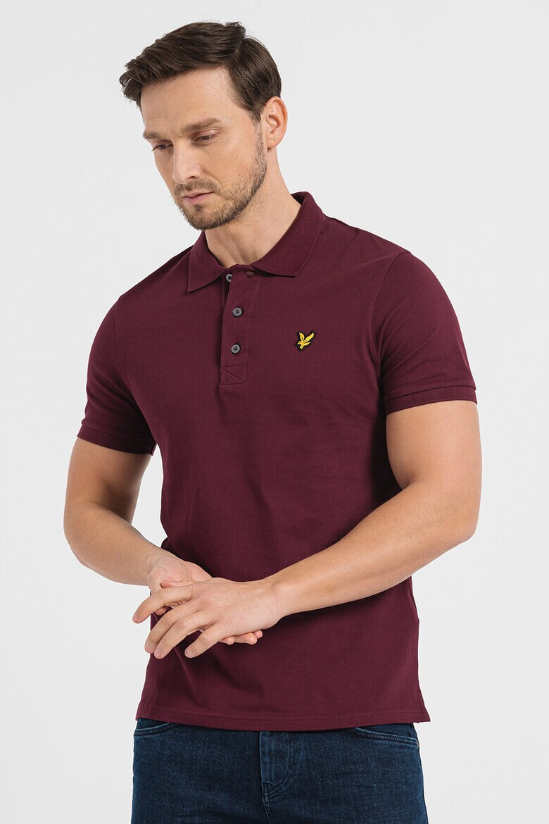 Lyle & Scott Tricou polo din material pique - Pled.ro