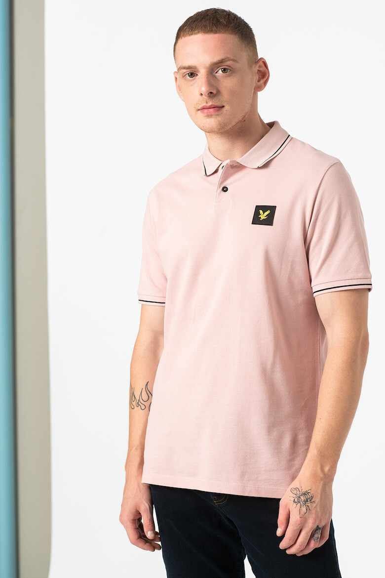 Lyle & Scott Tricou polo din material pique de bumbac - Pled.ro