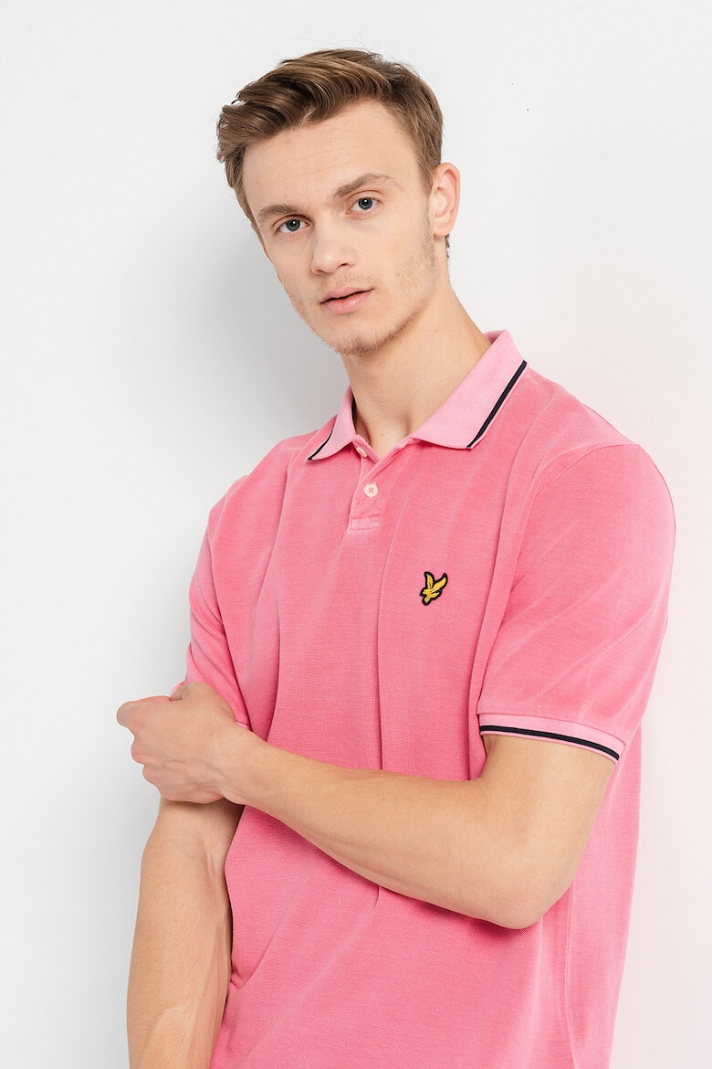 Lyle & Scott Tricou polo relaxed fit din pique - Pled.ro