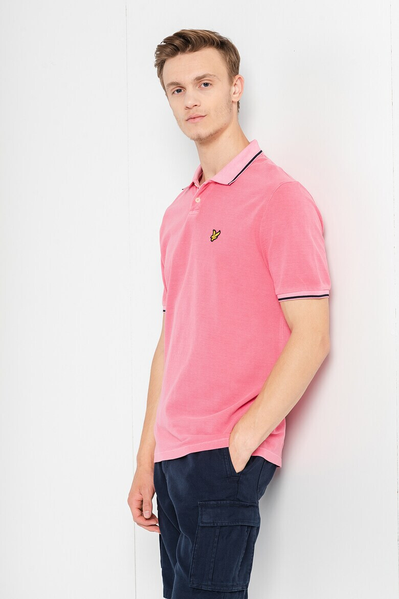 Lyle & Scott Tricou polo relaxed fit din pique - Pled.ro