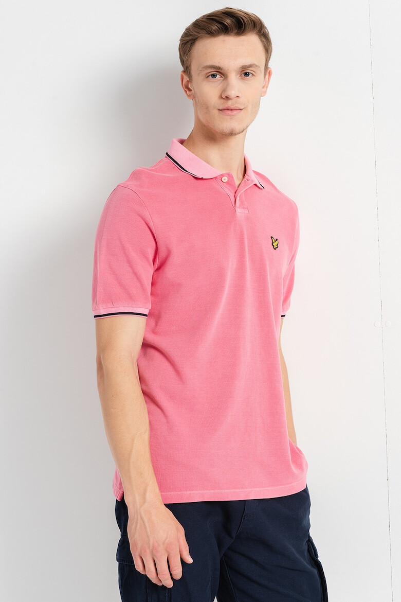 Lyle & Scott Tricou polo relaxed fit din pique - Pled.ro