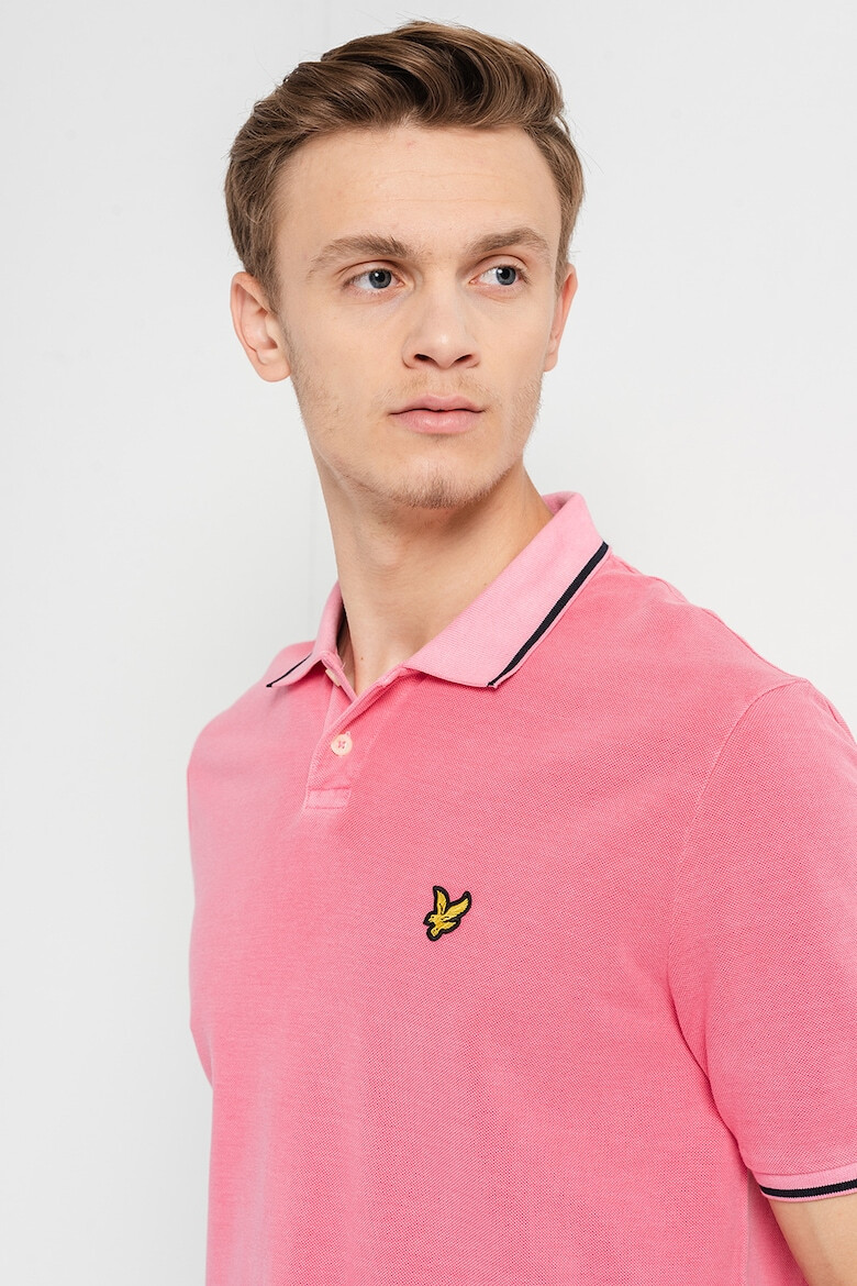 Lyle & Scott Tricou polo relaxed fit din pique - Pled.ro