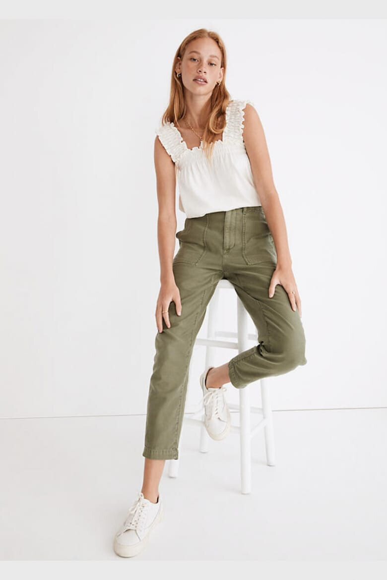 Madewell Pantaloni cu talie inalta - Pled.ro