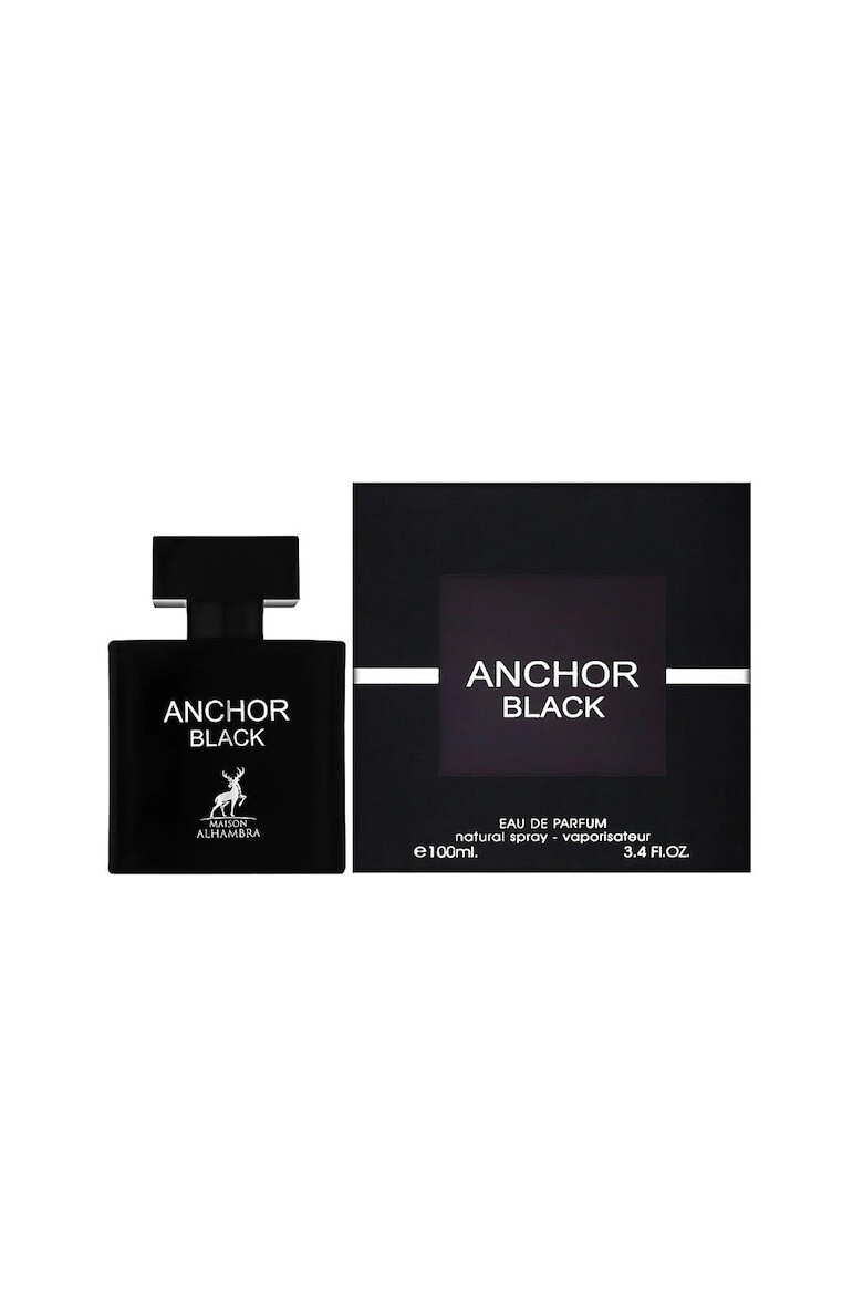 Maison Alhambra Apa de Parfum Anchor Black Barbati 100 ml - Pled.ro