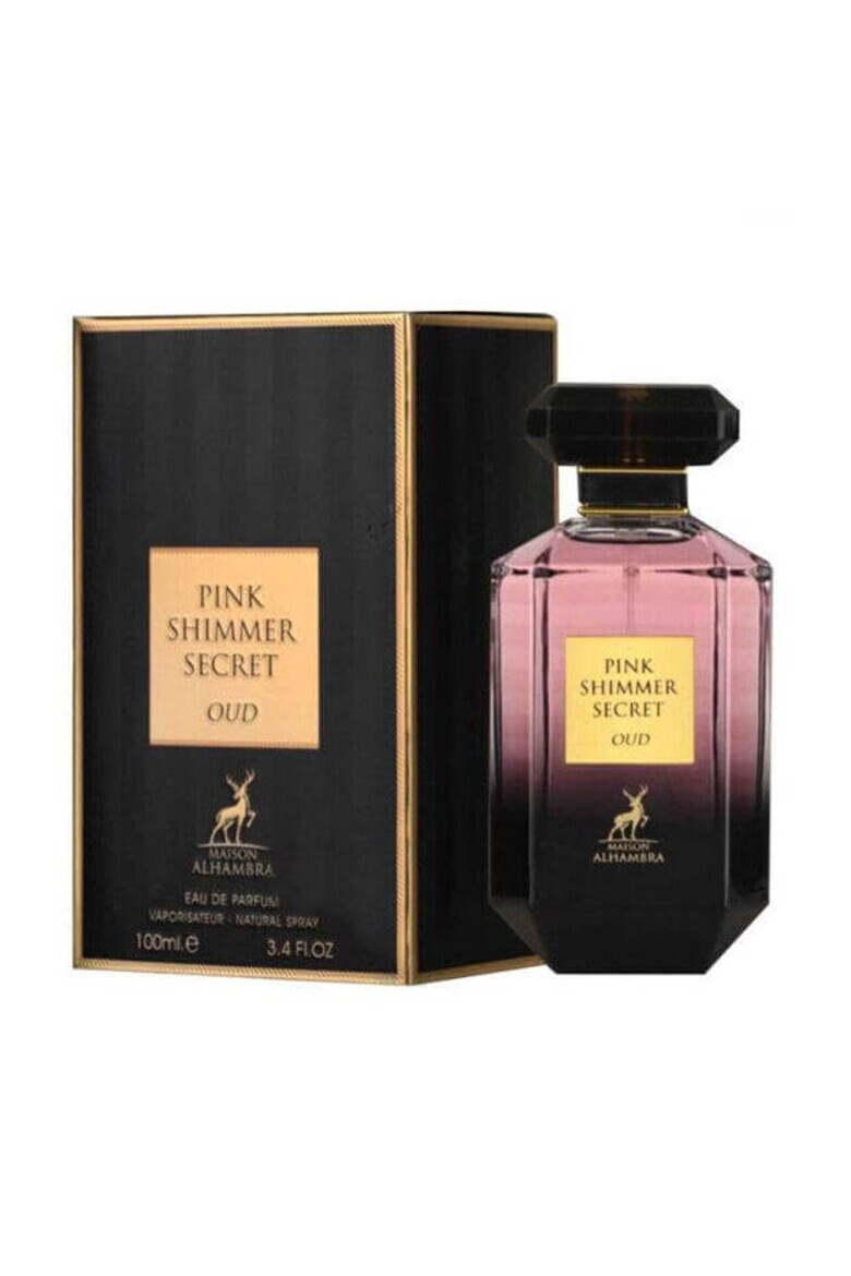 Maison Alhambra Apa de Parfum Pink Shimmer Secret Oud Femei 100ml - Pled.ro