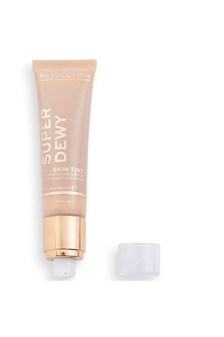 Makeup Revolution Crema hidratanta pentru ten Face Superdewy Tinted Moisturizer 55 ml - Pled.ro