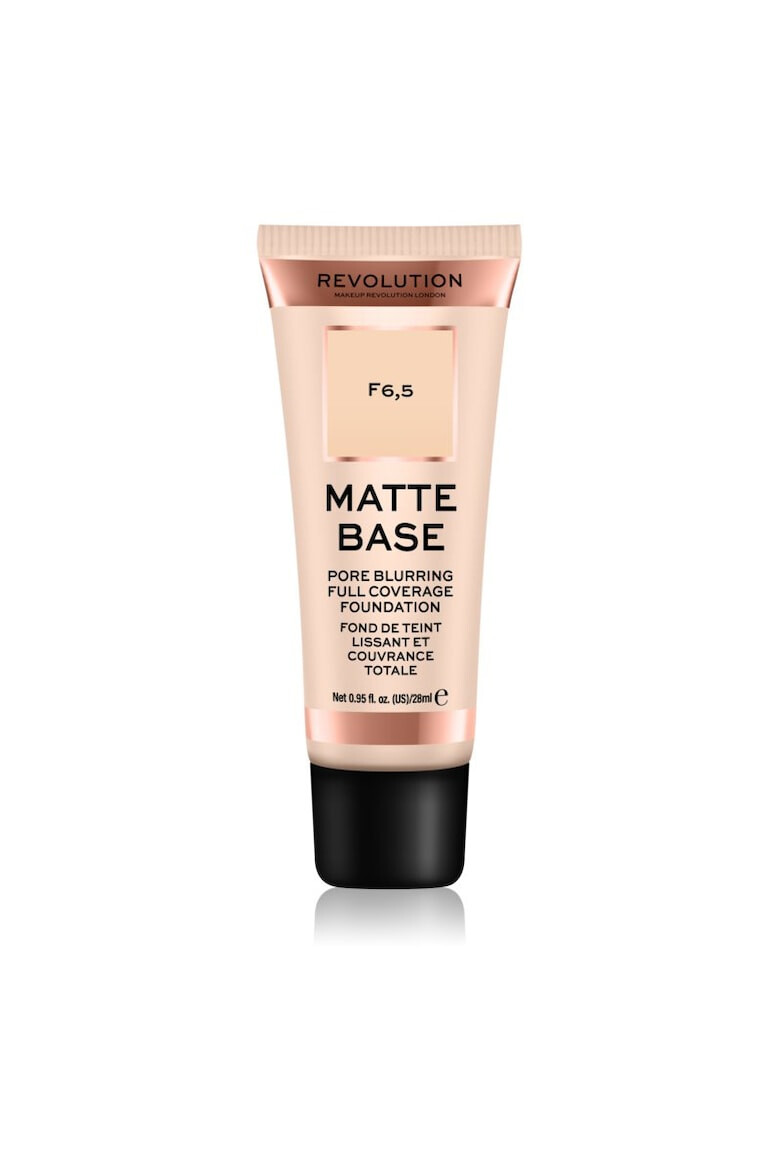 Makeup Revolution Fond de ten Matte Base 28 ml - Pled.ro