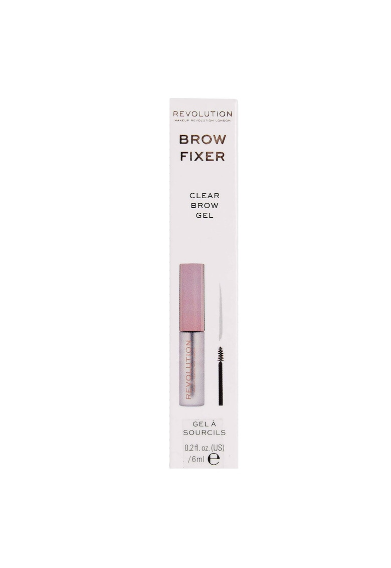 Makeup Revolution Gel pentru sprancene Brow Fixer Clear 6 ml - Pled.ro