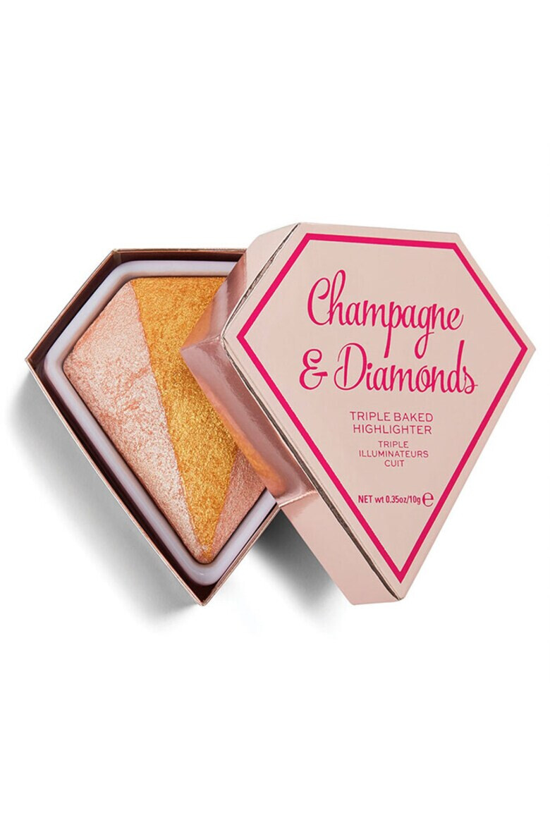 Makeup Revolution Iluminator I Heart Champagne & Diamonds 10 gr - Pled.ro