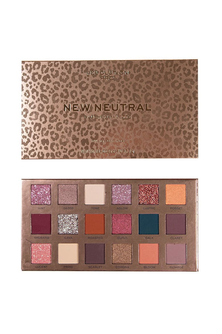 Makeup Revolution Paleta fard New Neutrals Blushed 18 gr - Pled.ro