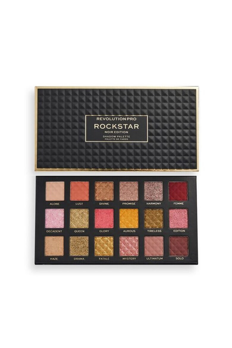 Makeup Revolution Paleta farduri Pro Shadow Palette Rockstar - Pled.ro