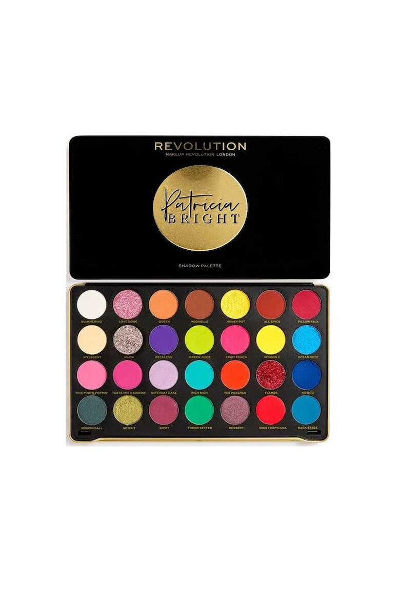 Makeup Revolution Paleta machiaj Eye X Patricia Bright Rich In Color 28 X 1.2 Gr - Pled.ro