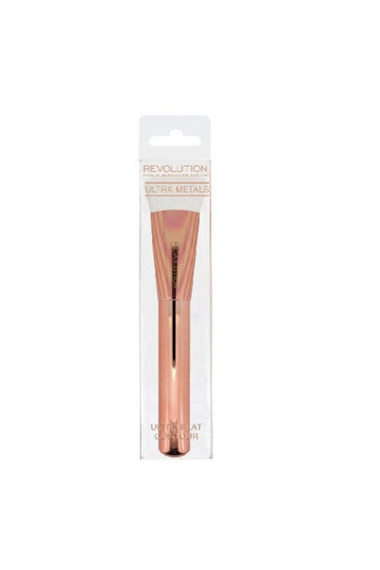 Makeup Revolution Pensula F304 Ultra Flat Contour pentru conturarea fetei - Pled.ro