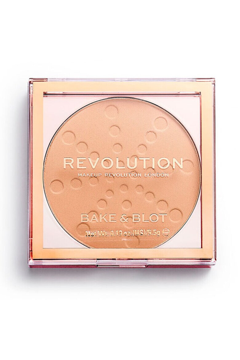 Makeup Revolution Pudra compacta Face Bake & Blot 5.5 gr - Pled.ro