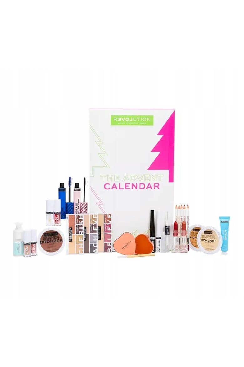 Makeup Revolution Set de machiaj Relove 25 Day Advent Calendar 25 bucati - Pled.ro