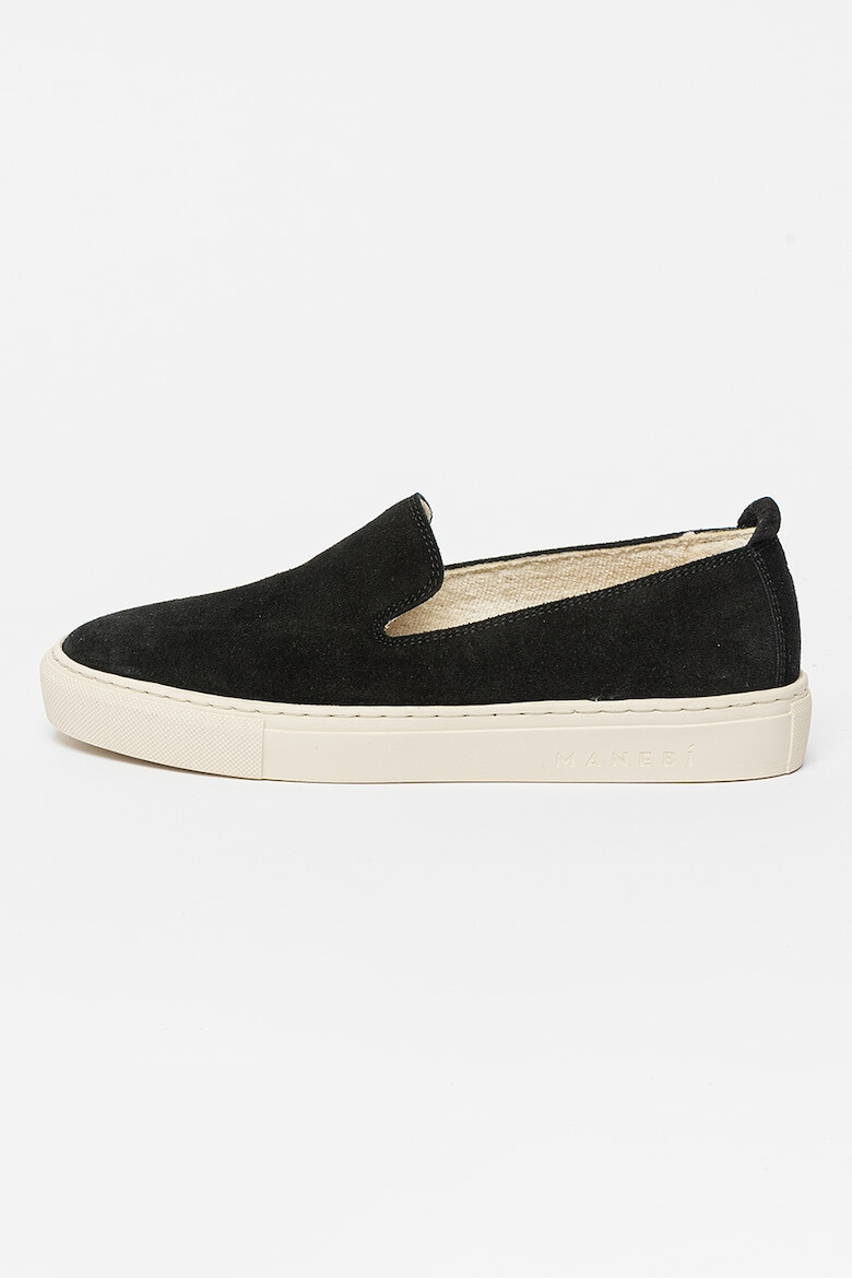 Manebi Pantofi sport slip-on de piele intoarsa - Pled.ro