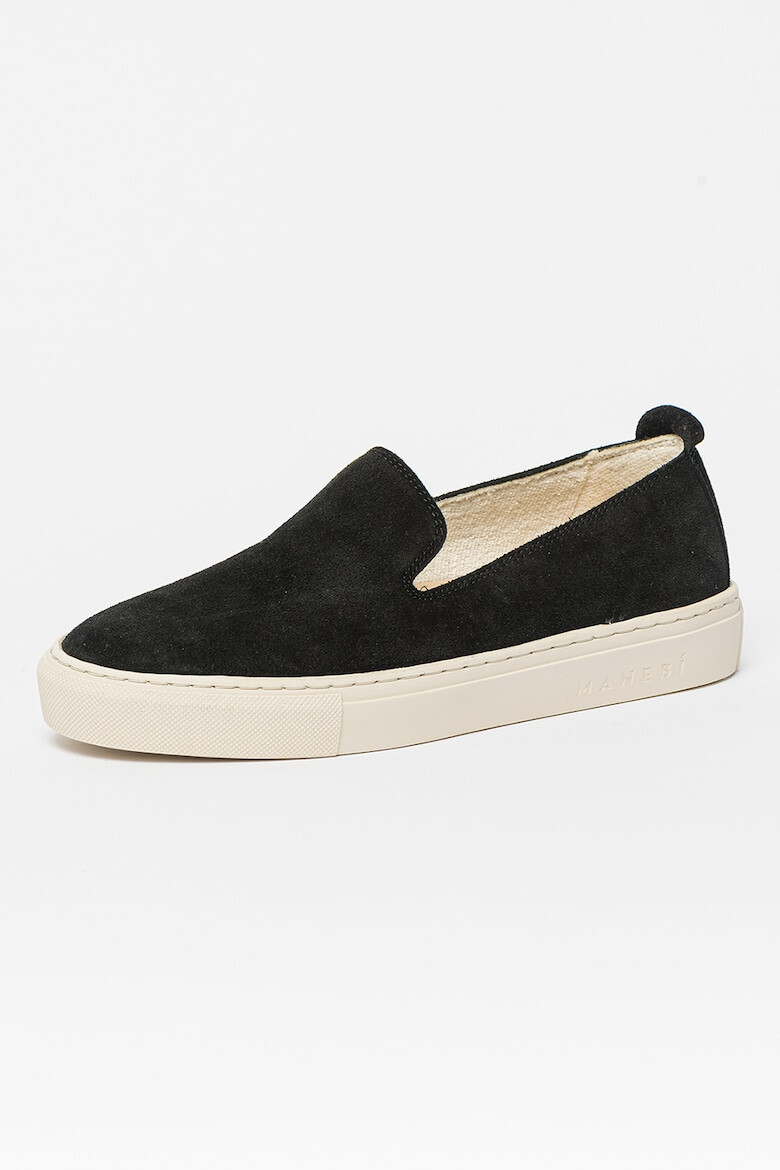 Manebi Pantofi sport slip-on de piele intoarsa - Pled.ro