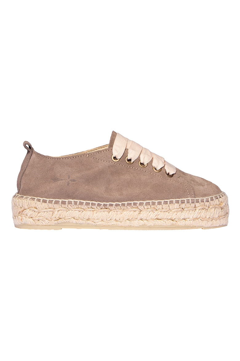 Manebi Pantofi sport tip espadrile de piele intoarsa Hamptons - Pled.ro