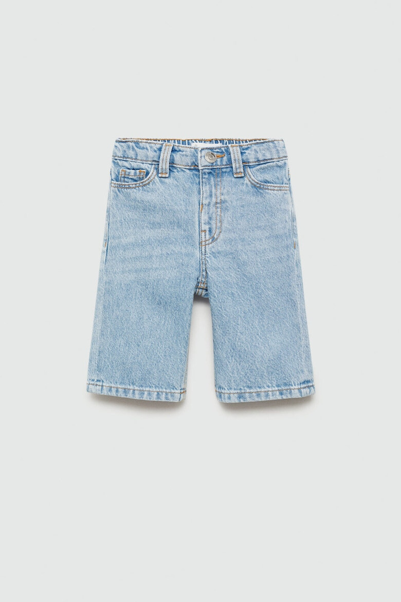 Mango Bermude culotte din denim - Pled.ro