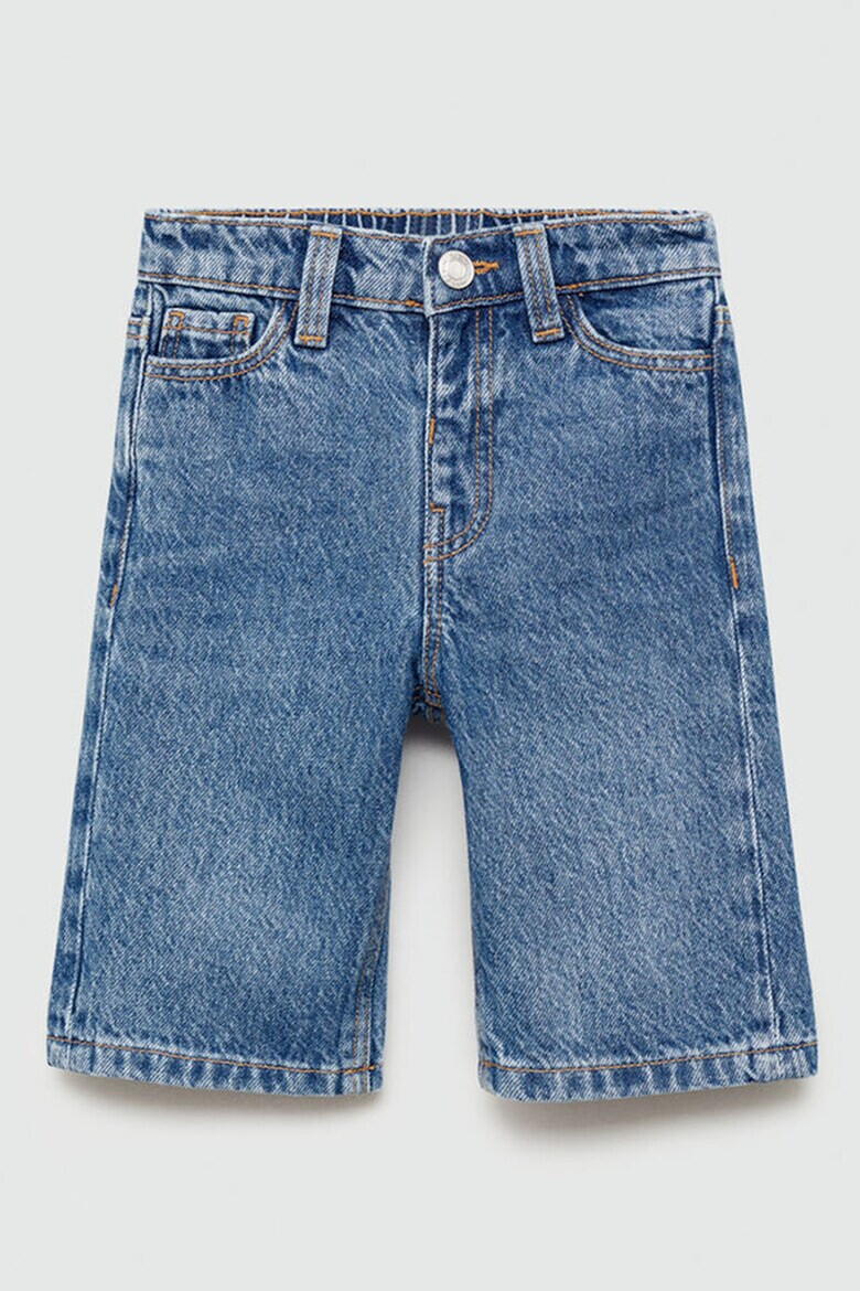 Mango Bermude culotte din denim - Pled.ro