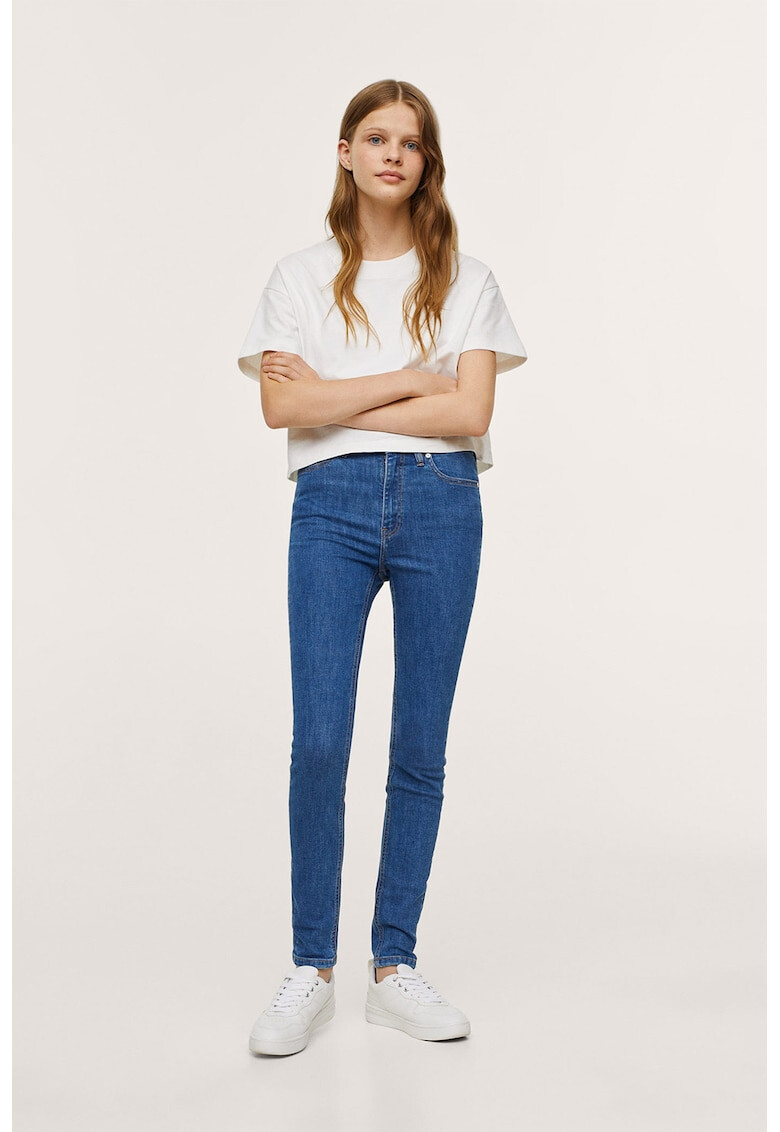 Mango Blugi skinny cu 5 buzunare - Pled.ro