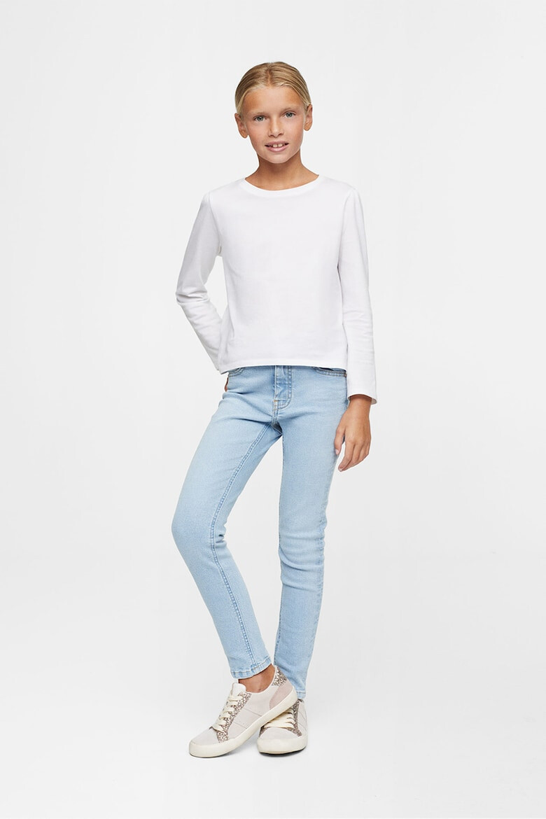 Mango Blugi skinny cu talie medie - Pled.ro