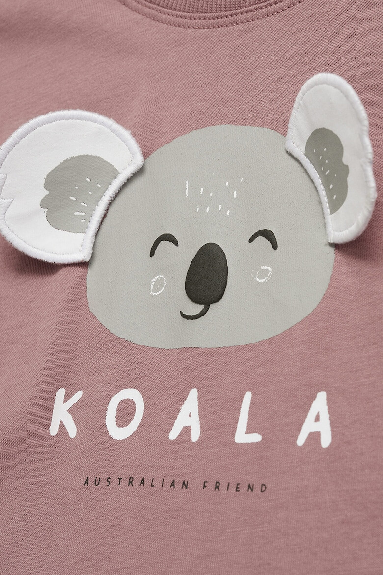 Mango Bluza cu imprimeu grafic Koala - Pled.ro